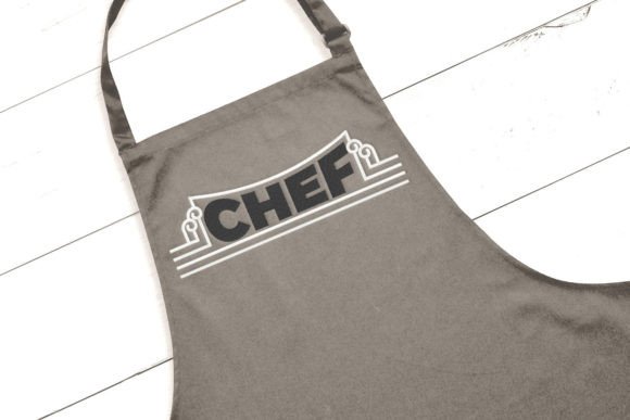 Chef with Art Deco Border: A Designer's Review