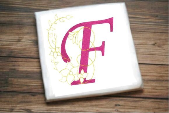F Letter Vine Monogram Flower: A Boutique Sweatshirt Review
