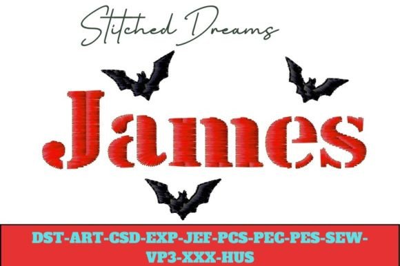 James Embroidery Design: A Halloween Review