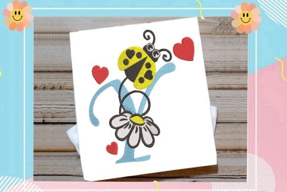 Ladybug Y Letter Monogram: A Designer's Review