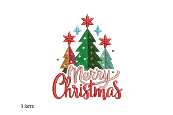 Merry Christmas Machine Embroidery Design Review