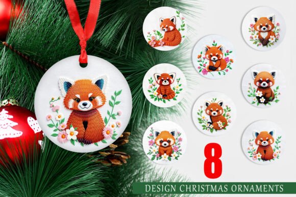 Ornament Red Panda Embroidery: A Designer's Review