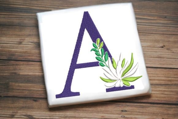 Review: A Letter Decorative Greenery Alphabet Monogram