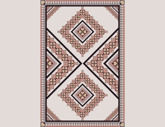 Review: Floral Geometric Embroidery Pattern for Craft Fairs
