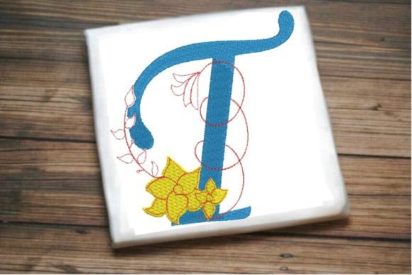 Review: T Letter Vine Monogram Flower for Gifts