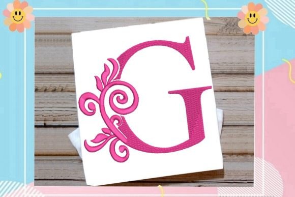 Reviewing Beautiful Letter G Monogram for Holiday Collections