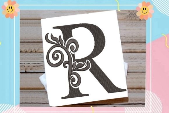 Reviewing the Beautiful Letter R Monogram for Boutique Sweatshirts