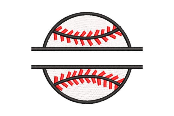 Split Baseball: A Bold Sports Embroidery Review for Craft Fairs