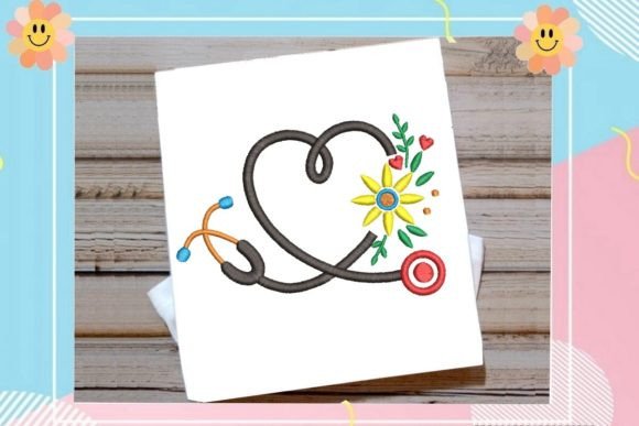Stethoscope Heart with Flowers: A Designer's Review